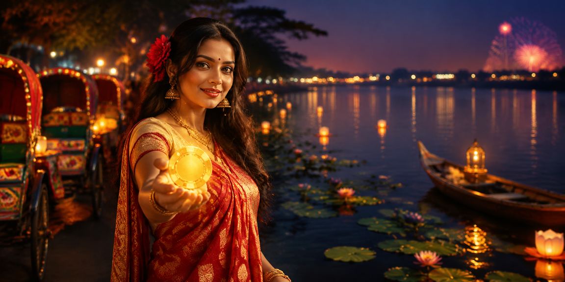 ঢাকায় পহেলা বৈশাখের ক্যাসিনো বিনোদনের দৃশ্য