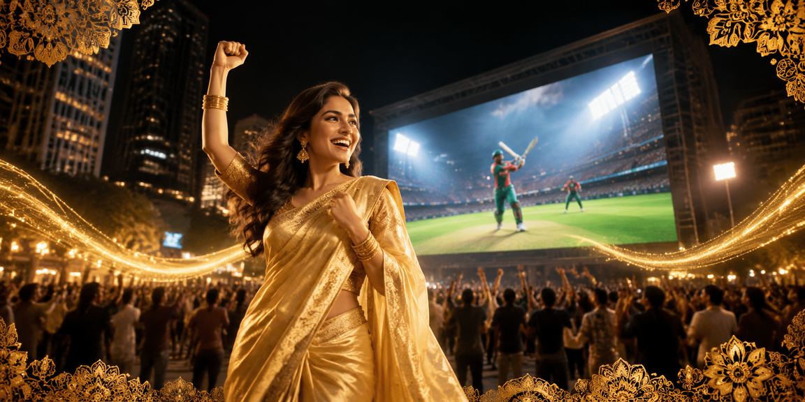 রংপুরে শাড়ি পরা নারীর সাথে ক্রিকেট বেটিং টিপস অ্যানালিসিসের দৃশ্য
